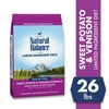 Natural Balance Limited Ingredient Diets Sweet Potato & Venison Formula Dry Dog Food, 26 Pounds, Grain Free