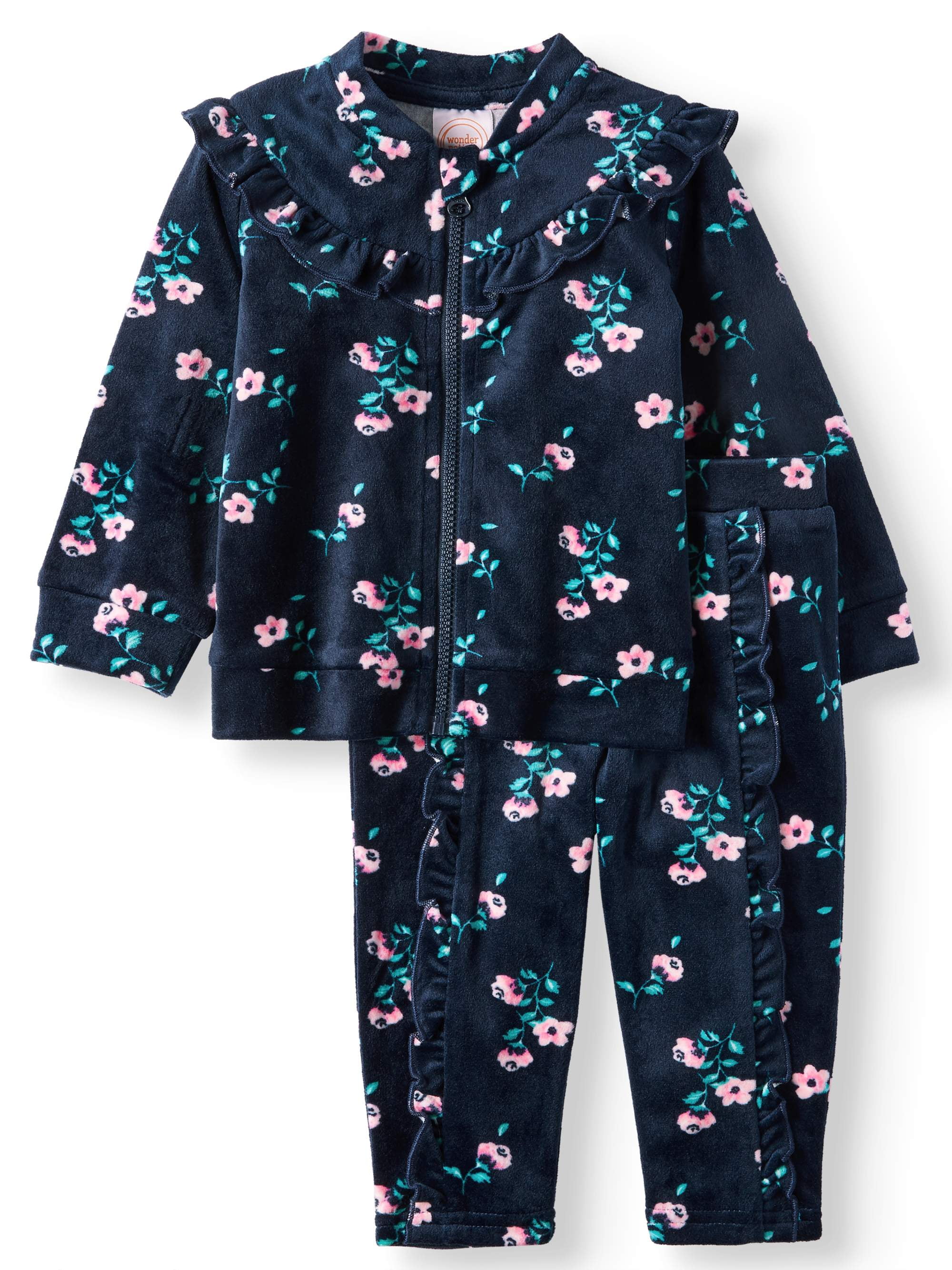 baby girl velour outfits