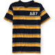 thumbnail image 1 of Aeropostale - Camiseta gráfica con cuello en V y rayas A87 para hombre, azul, talla mediana Aeropostale  Camiseta gráfica, 1 of 2