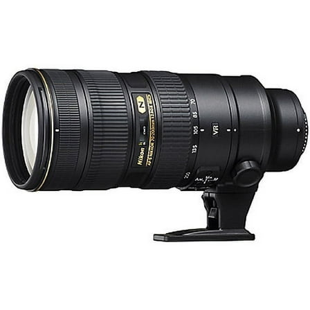 Nikon AF-S NIKKOR 70-200mm f/2.8 G II ED VR Autofocus IF Lens, Black {77} with Tripod Foot
