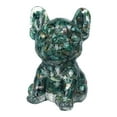 thumbnail image 4 of DOLITY Cute Figurine Ornament Tabletop Decor Miniature Statue Animal Sculpture Dark Green, 4 of 9
