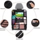 thumbnail image 3 of Organizador de coche con 20 bolsillos para asientos infantiles, protege iPads de 9.7" y 10.5", organizador de botellas y juguetes, color negro, 3 of 5