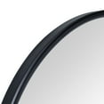 thumbnail image 5 of TEHOME Farmhouse Oval Black Metal Pivot Bathroom Vanity Mirror Tilting Vanity Mirrors 19x24", 5 of 6
