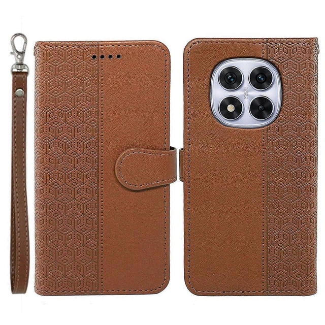 For Xiaomi Redmi Note 14 Pro 4G Wallet Phone Case Pattern Imprint Leather Flip Cover - Green