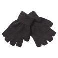 thumbnail image 2 of Guantes de matriz de color de Gravity Kids sin dedos - Negro Gravity Threads Guantes, 2 of 2