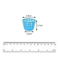 thumbnail image 4 of Mini Plastic Storage Basket Cleaning Tool Bucket Storage Box garden accessory bucket Blue, 4 of 8