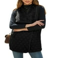 thumbnail image 1 of Women Quilted Vest Patchwork Sleeveless Jacket Open Front Cardigan, 1 of 9