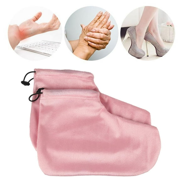 Guantes de Cera Salvador Hidratantes para Manos y Pies Rosa