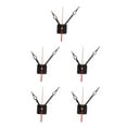 thumbnail image 1 of Guardoinrt 1/2/3/5 Clock Wall Clock Movement Repair DIY 24-Hour Kit Replacement Parts Type1 5PCS, 1 of 6