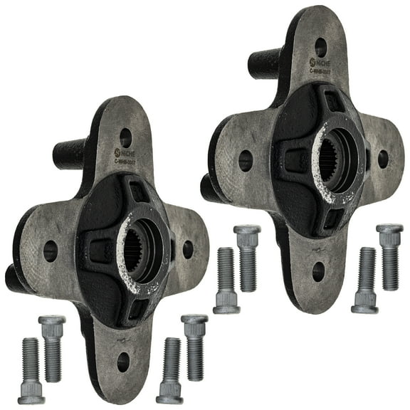 Niche Front Rear Wheel Hub for Polaris RZR 900 General 1000 5141366-458 2 Pack UTV 519-CWH2239B