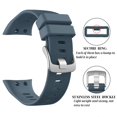 thumbnail image 3 of Watbro Compatible Con Garmin Forerunner 45S Band Correa De Repuesto Deportiva De Silicona Suave Correa De Fitness Pulsera Para Reloj Inteligente Garmin Forerunner 45S, 3 of 5