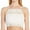 White, variant on Women Backless Lace Bra Vest Crochet Tank Camisole Padded Bra Crop Top Lingerie Spaghetti Strap Cami Bra