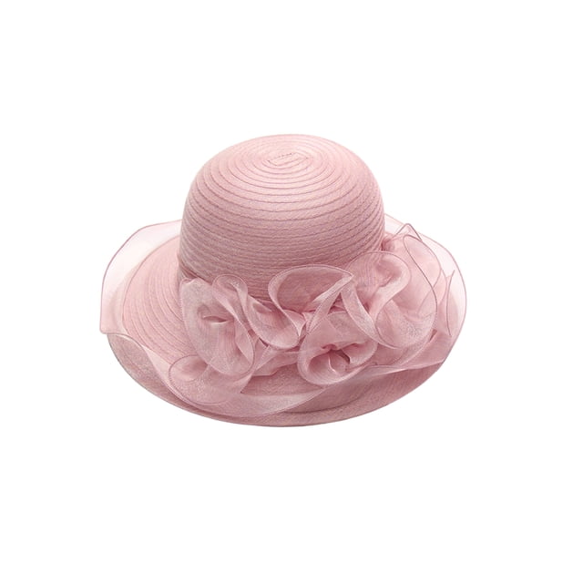 Txlixc Kentucky Flower Sombrero para el sol Sombrero de verano de maíz ancho para mujer para boda, fiesta, iglesia, vacaciones Txlixc moda
