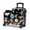 Black Space Theme, variant on Kids Ride-On Luggage with Safety Belt, TSA Lock & Footrest, Hardside Spinner Travel Suitcase for Children, Pink Garden Theme