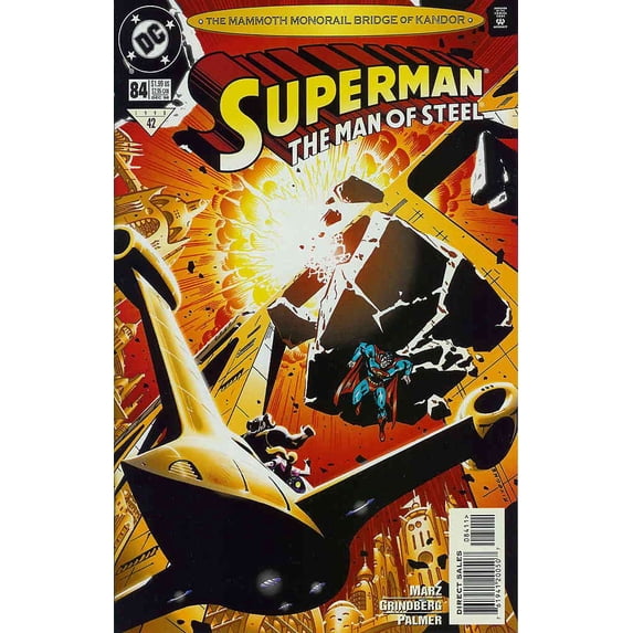 Superman: The Man of Steel #84 VF ; DC Comic Book