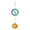 D Deals, variant on Flash Deals Iumwxz Painted Hummingbird Shaped Bird Feeder Wind Chime Outdoor Pendant Sunlight Refractor Clearance Sales Clearance Sales Patio Decor