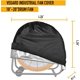 thumbnail image 2 of Cubierta de ventilador industrial, cubierta de ventilador exterior, resistente cubierta impermeable y a prueba de polvo para ventilador de piso de alta velocidad de 18 "y 20", ventilador de tambo, 2 of 5