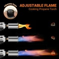 thumbnail image 5 of YIKA Powerful Propane Torch for Grilling & Cooking - Premium Material Torch with Extended Angle Nozzle, Adjustable Flame Up to 3272°F, Safe Non-Slip Guard for Outdoor BBQ, Culinary Precision, 5 of 9