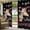 Black, variant on 1 Panel Outdoor Curtains for Patio Waterproof 54"x84", Giraffes Flowers Weatherproof Privacy Outsides Curtains, A Girl Who Likes Giraffes Elegant Animals Pink Grommet Thermal Drapes for Cabana Porch