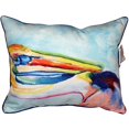 thumbnail image 2 of Pelican Head Extra Large Zippered Pillow 20x24, 2 of 3