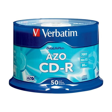 VERBATIM CD-R DL+ BRAND 50pk 700MB/52X SPIN-SLVR