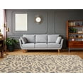 thumbnail image 6 of Capri Sasha Light Grey Area Rug 65 x 93 Transitional Design 100% Polypropylene, 6 of 6