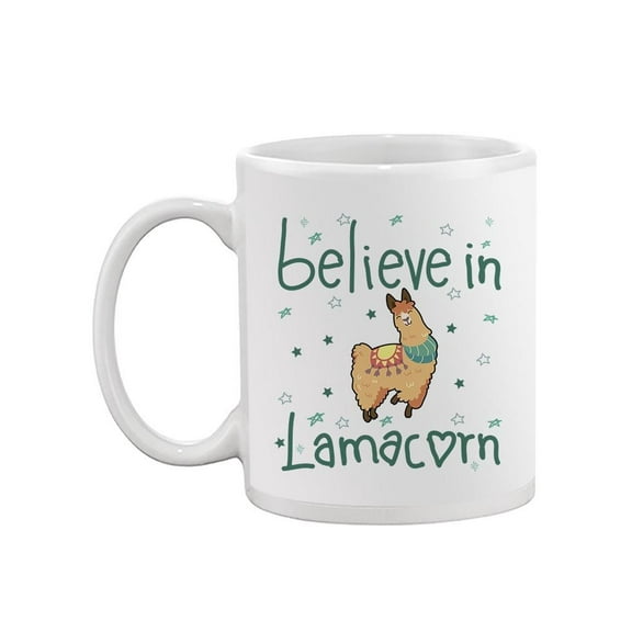 Believe In Llamacorn Mug - SPIdeals Designs,