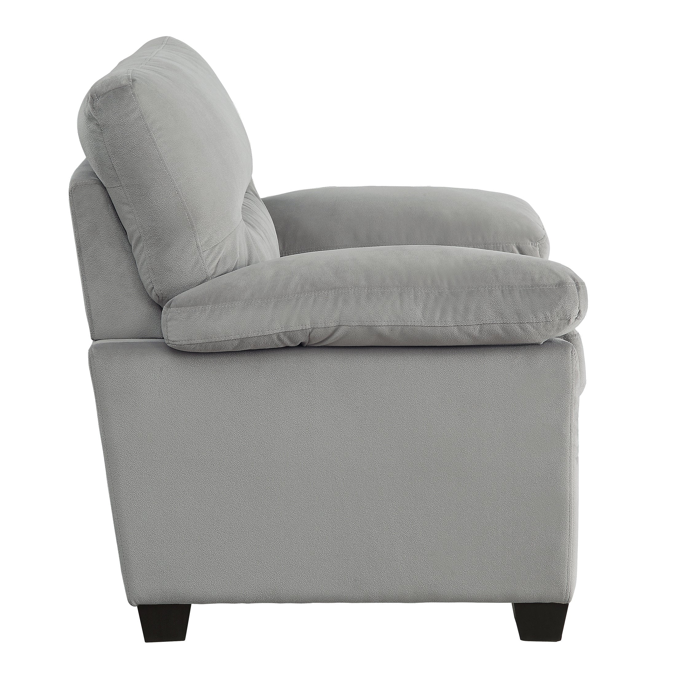 OakvillePark Savion Fabric Upholstered Living Room Chair, Gray