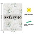 thumbnail image 5 of Spring Summer Multicolored Flower Leaves Garden Flag 28x40 Inch Double Side for Outdoor Courtyard Garden Decor Flowers Welcome Holiday Flag for Outside Decoration, 5 of 6