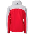 thumbnail image 3 of Women's Cutter & Buck  Scarlet Nebraska Huskers Charter Eco Recycled Half-Zip Anorak Jacket, 3 of 3