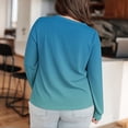 thumbnail image 4 of Valueadd Women's Long Sleeve T-shirt Neck T Shirts Womens Tops Casual Loose Fit Summer Tshirts Plus Size, 4 of 6