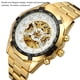 thumbnail image 4 of Mirar FORSINING 340 Top Brand Automático Mecánico Hombres de Negocios Reloj Esqueleto Reloj de Lujo Moda de Lujo Reloj de Acero Inoxidable Militar con Caja de Regalo FORSINING Mirar, 4 of 7