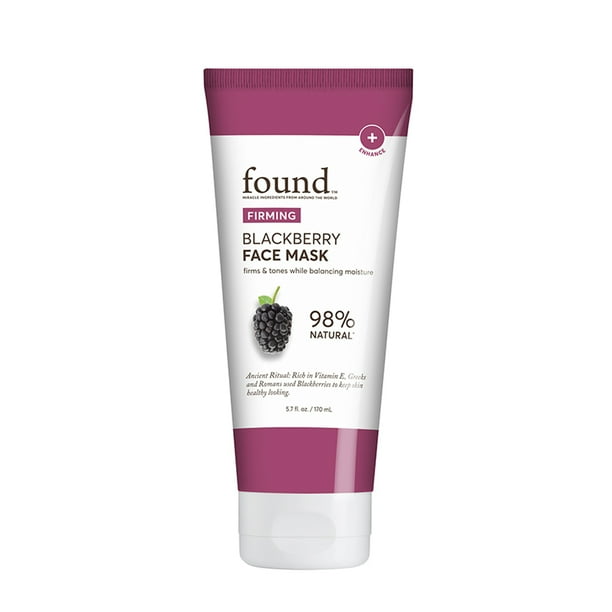 FOUND FIRMING Blackberry Face Mask, 5.7 fl oz