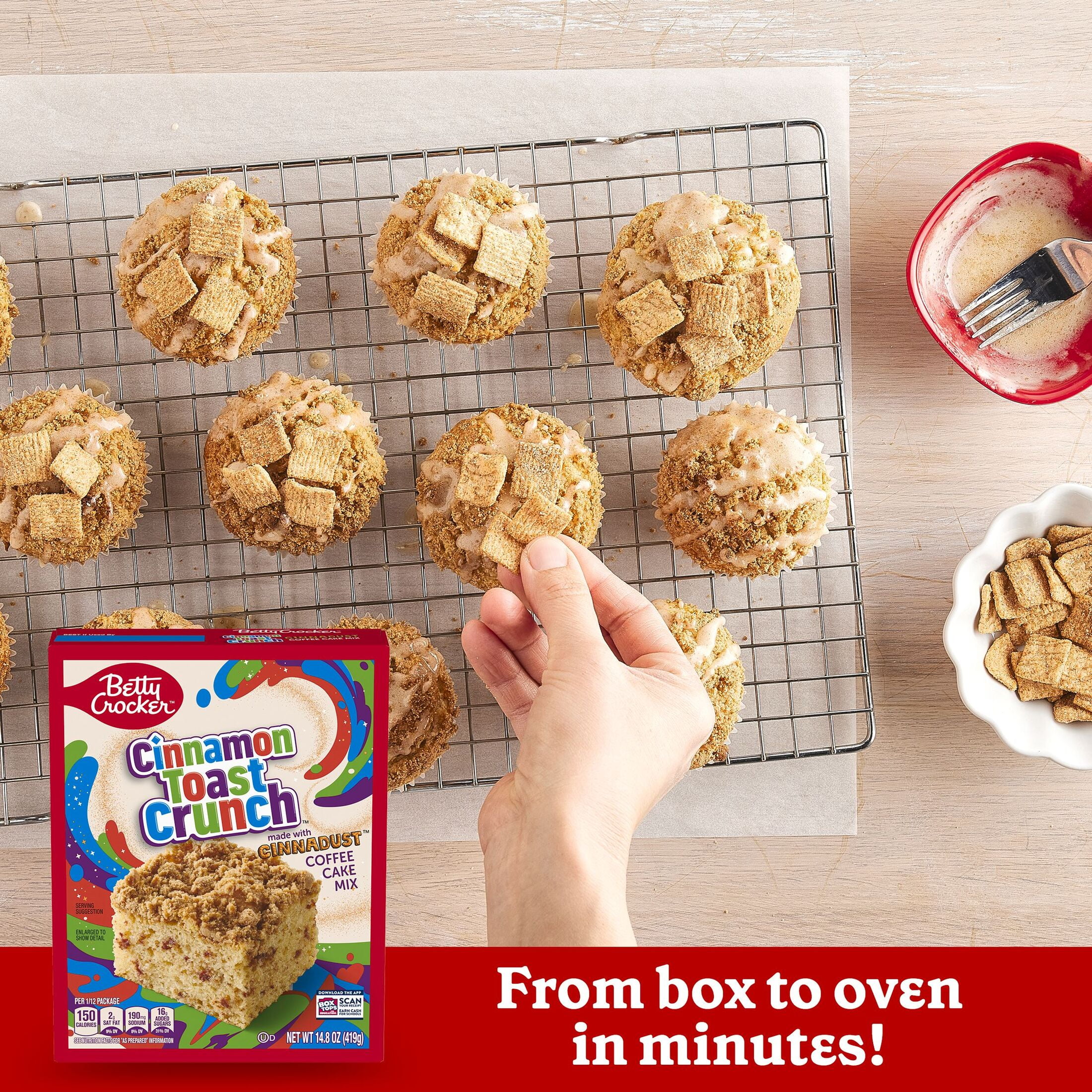 Betty Crocker Cinnamon Toast Crunch Coffee Cake Mix, 14.8 oz