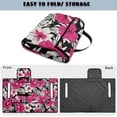 thumbnail image 5 of Yuyamidu Pink Hibiscus Golf Cart Seat Covers with Pockets, Tropical Golf Cart Seat Towel Blanket Accessories for Club Car and More 2-Person Seat Golf Cart, 5 of 8