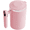 Pink, variant on Aoqianlan Automatic Stirring Cup Rechargeable Magnetic Mixer Electric Portable Coffee Mug Green