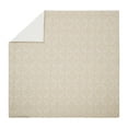 thumbnail image 2 of Better Homes & Gardens Woven Damask 3-Piece Comforter Set, Beige, King, All Ages, 2 of 7