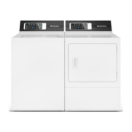 Speed Queen - DR7 Pet Friendly Sanitizing Gas Dryer - White