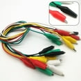 thumbnail image 4 of Bgsha Qualité 10 Pcs Pinces Crocodile Alligator Test Plombs Pince Électrique Isolée, 4 of 6