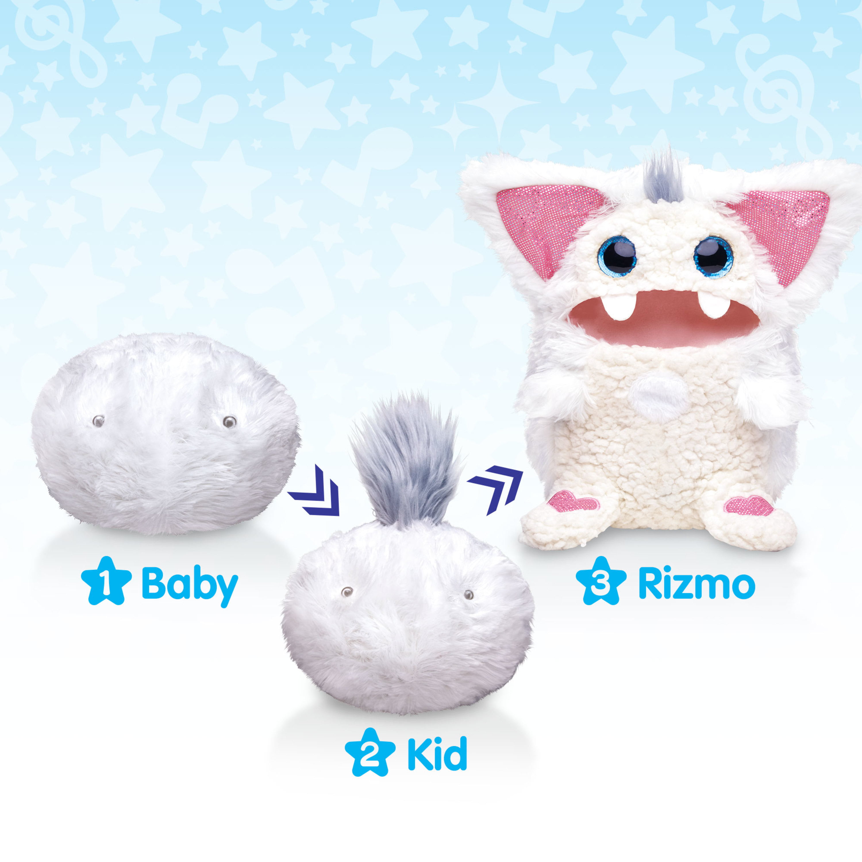 Berry Rizmo Interactive Evolving Musical Plush Toy 