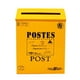 thumbnail image 3 of Buzón de periódico retro para exteriores, de pared, apto para Amarillo, 3 of 5