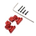 thumbnail image 2 of Torre de choque trasera de aleación de aluminio y Metal, 2 uds., para Axial SCX24 1/24 RC, piezas de actualización de coche, color rojo, 2 of 14