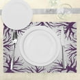 thumbnail image 3 of Ambesonne Skull Place Mats Set of 4, Spooky Gothic Halloween, Standard Size, Purple, 3 of 6