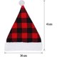 thumbnail image 2 of Juego de 4 gorros de Papá Noel de felpa de lujo para fiestas de disfraces navideños y eventos festivos, 2 of 5