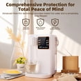 thumbnail image 2 of YILIFEIDA Dispensador Instantáneo de Agua Caliente, Dispensador de Agua Hirviendo de Encimera con 6 Temperaturas Ajustables y 8 Volúmenes de Agua, Tanque de Agua Removible de 119oz, Pantalla Táctil y, 2 of 10