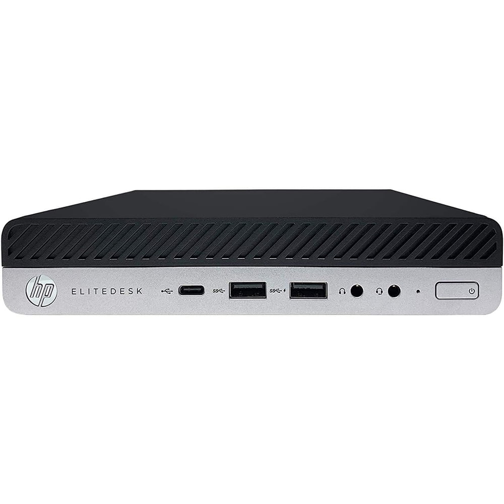 Restored Windows 11 HP EliteDesk 800 G5 Micro PC | Octa-Core i7 9th gen CPU | 32GB RAM | 1TB SSD | Dual 22" LCD's | (Refurbished)