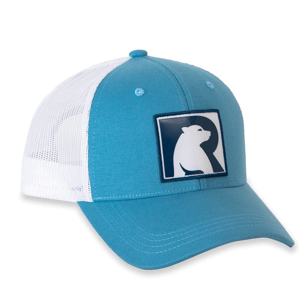 RTIC Bear Logo Trucker Hat, Breathable Mesh Back Adjustable Baseball