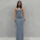 thumbnail image 1 of Satén Slip sin mangas espalda descubierta Maxi vestido mujer 2023 Y2k verano Bodycon elegante Sexy trajes señoras fiesta de cumpleaños Club Sundress Tan Jianjun  unisex, 1 of 2