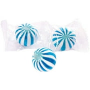 Sassy Spheres Blue Striped Blueberry Candy Balls, 5 lb