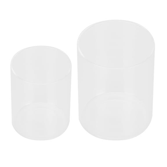 2 Pack Reusable Scented Candle Making Cups for Crafting, Home Decor, and Fragrance Candle Holders